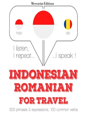 cover image of kata perjalanan dan frase dalam bahasa Rumania